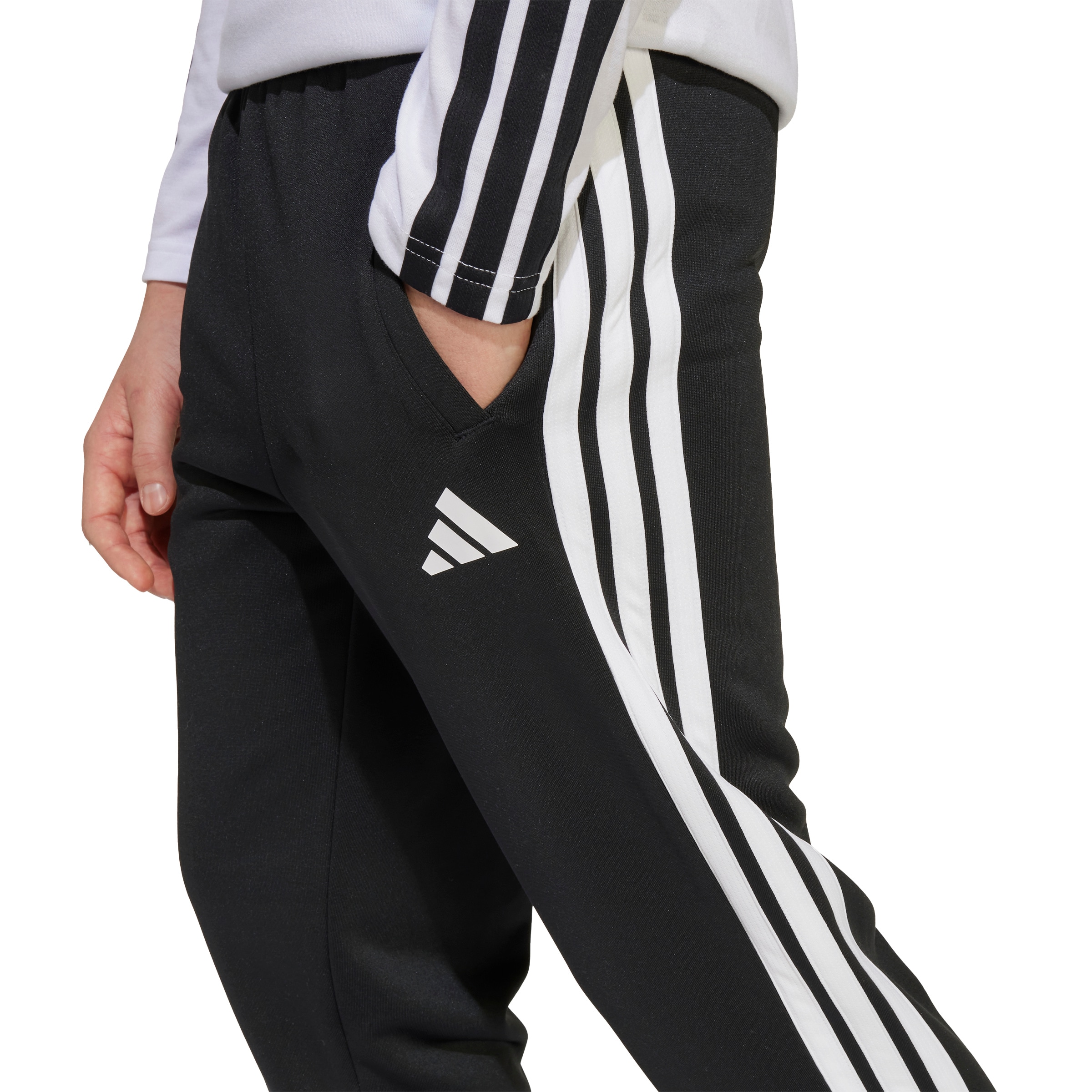 ADIDAS SPORTSWEAR Normalny krój Spodnie sportowe 'Train Essentials' w kolorze czarny