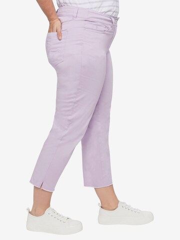 SHEEGO Skinny Pants in Purple