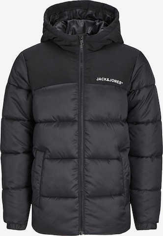 Giacca di mezza stagione 'JJMOON' di JACK & JONES MINI in nero: frontale