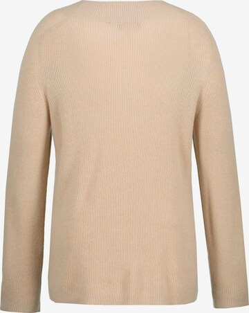 Ulla Popken Pullover in Beige