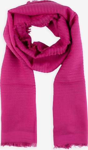 Passigatti Wrap 'Marineblauer Damenschal von Passigatti' in Pink: front