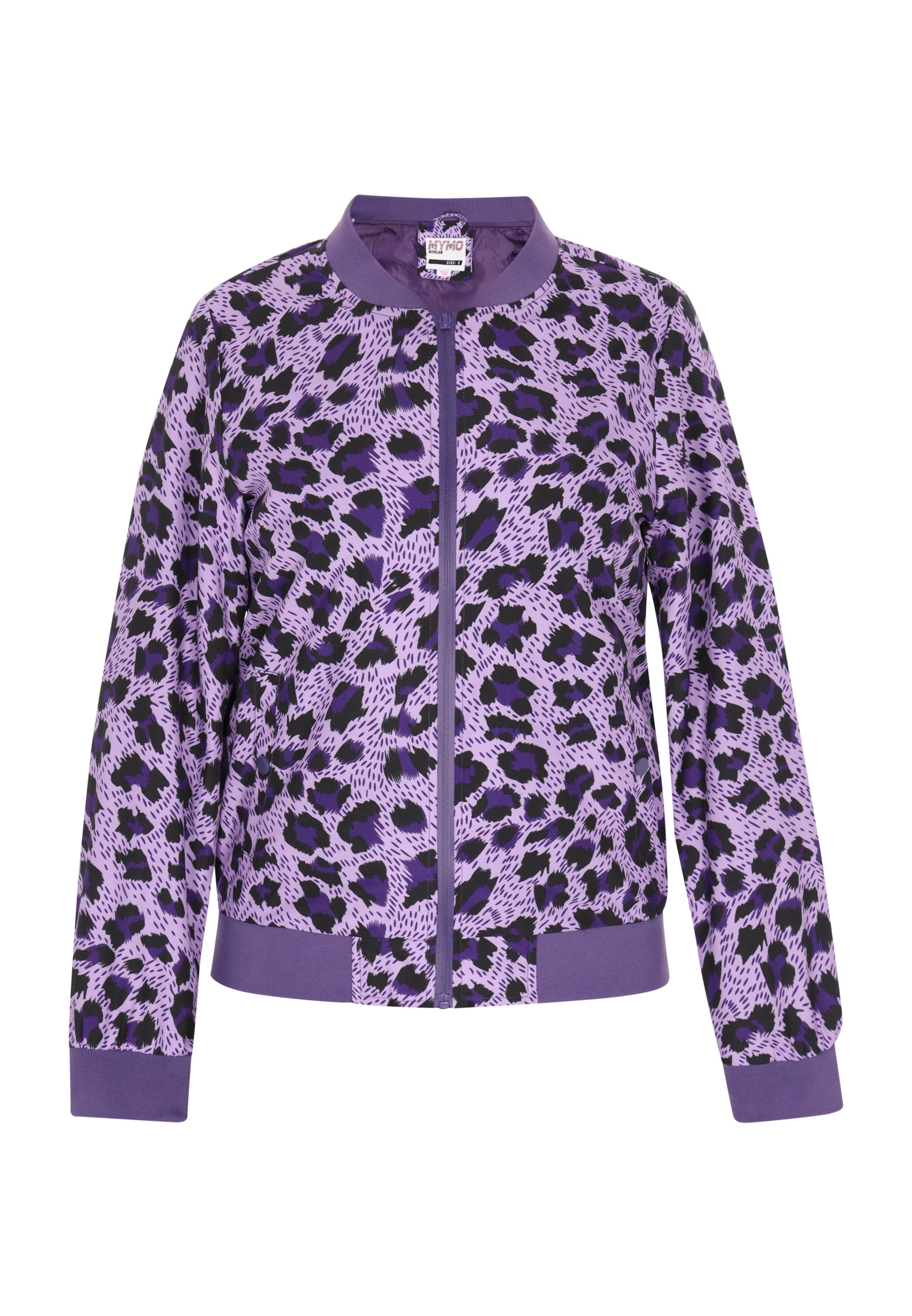 myMo ATHLSR Between-season jacket in Purple: front