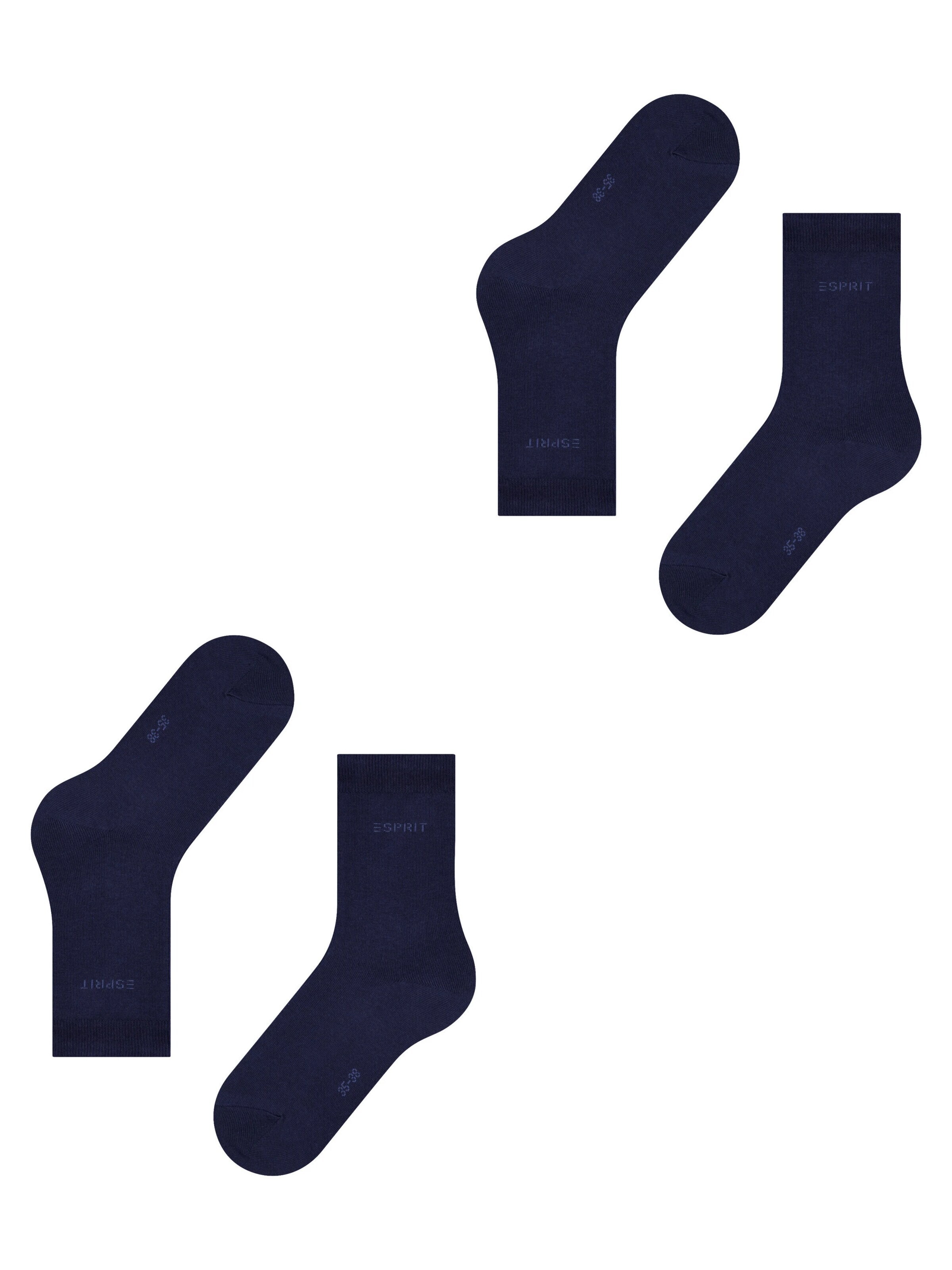 ESPRIT Socks 'Uni 2-Pack' in Blue