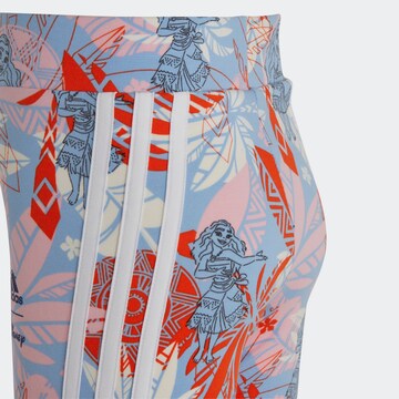 ADIDAS SPORTSWEAR - Skinny Calças de desporto 'Disney Moana' em azul