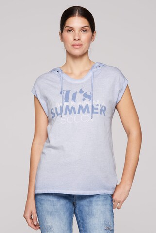 Soccx Shirt in Blue: front