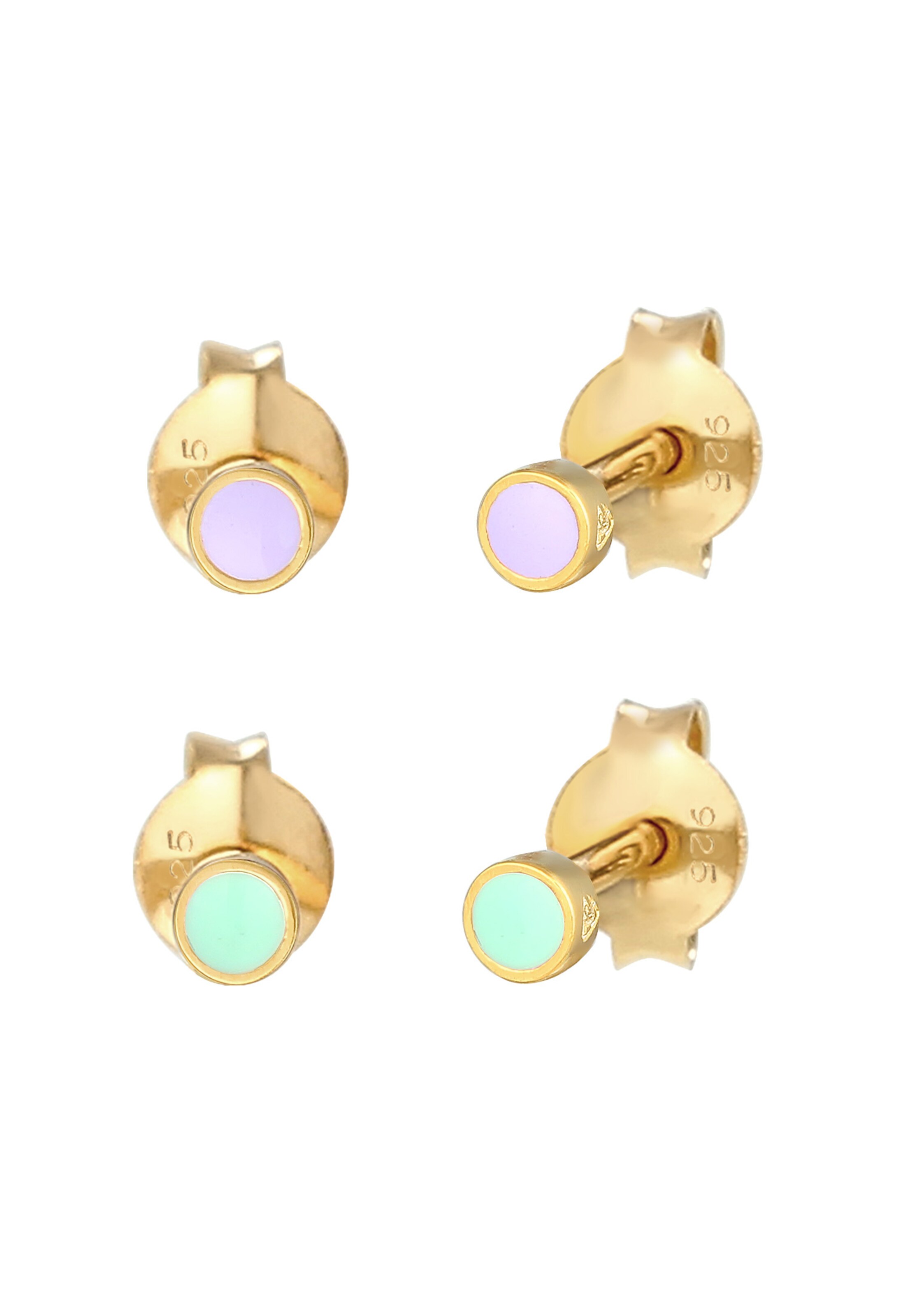 ELLI Ohrringe Basic Ohrstecker in Gold