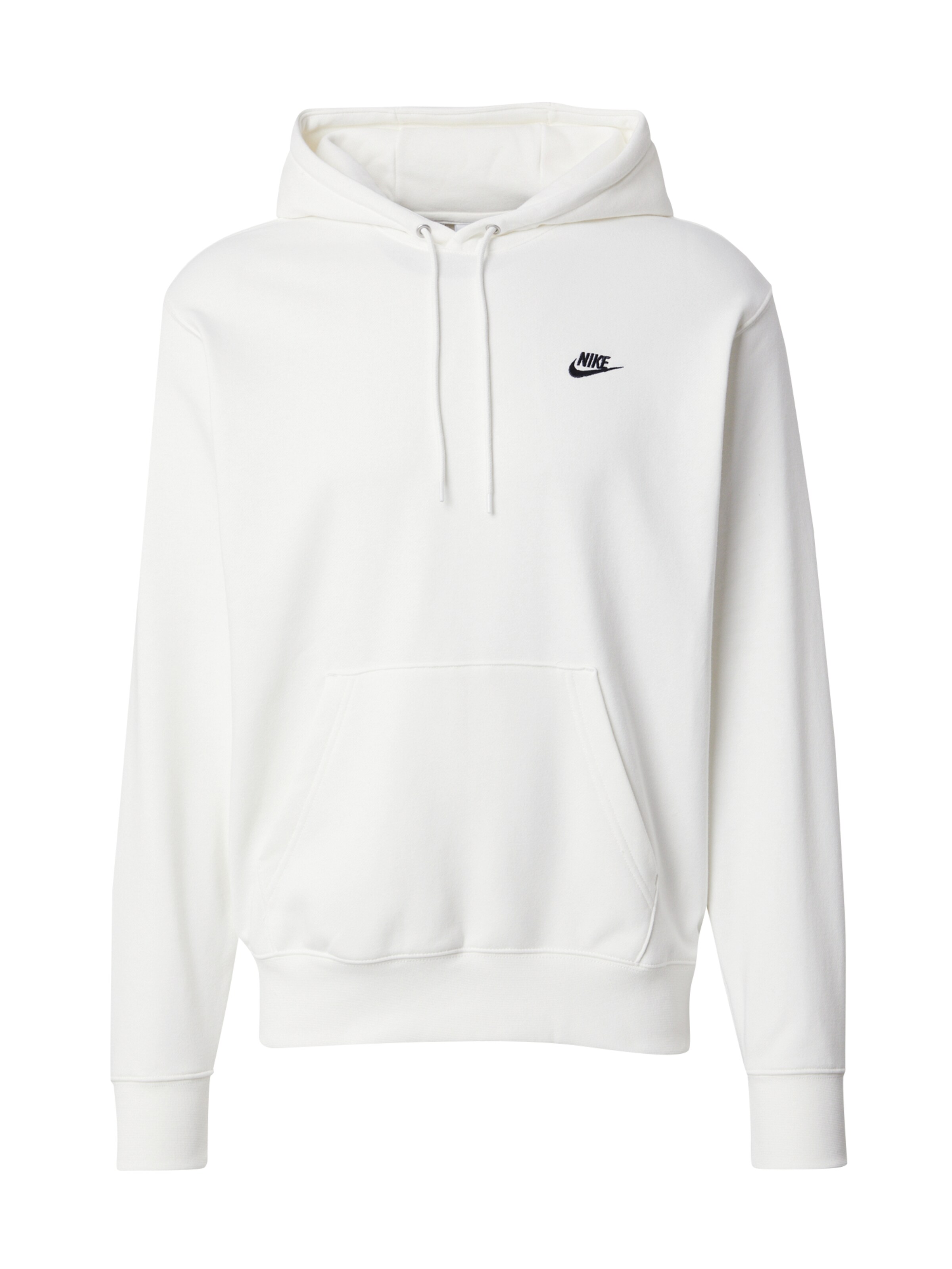 Nike Sportswear Sweatshirt 'Club Fleece' in Beige: voorkant
