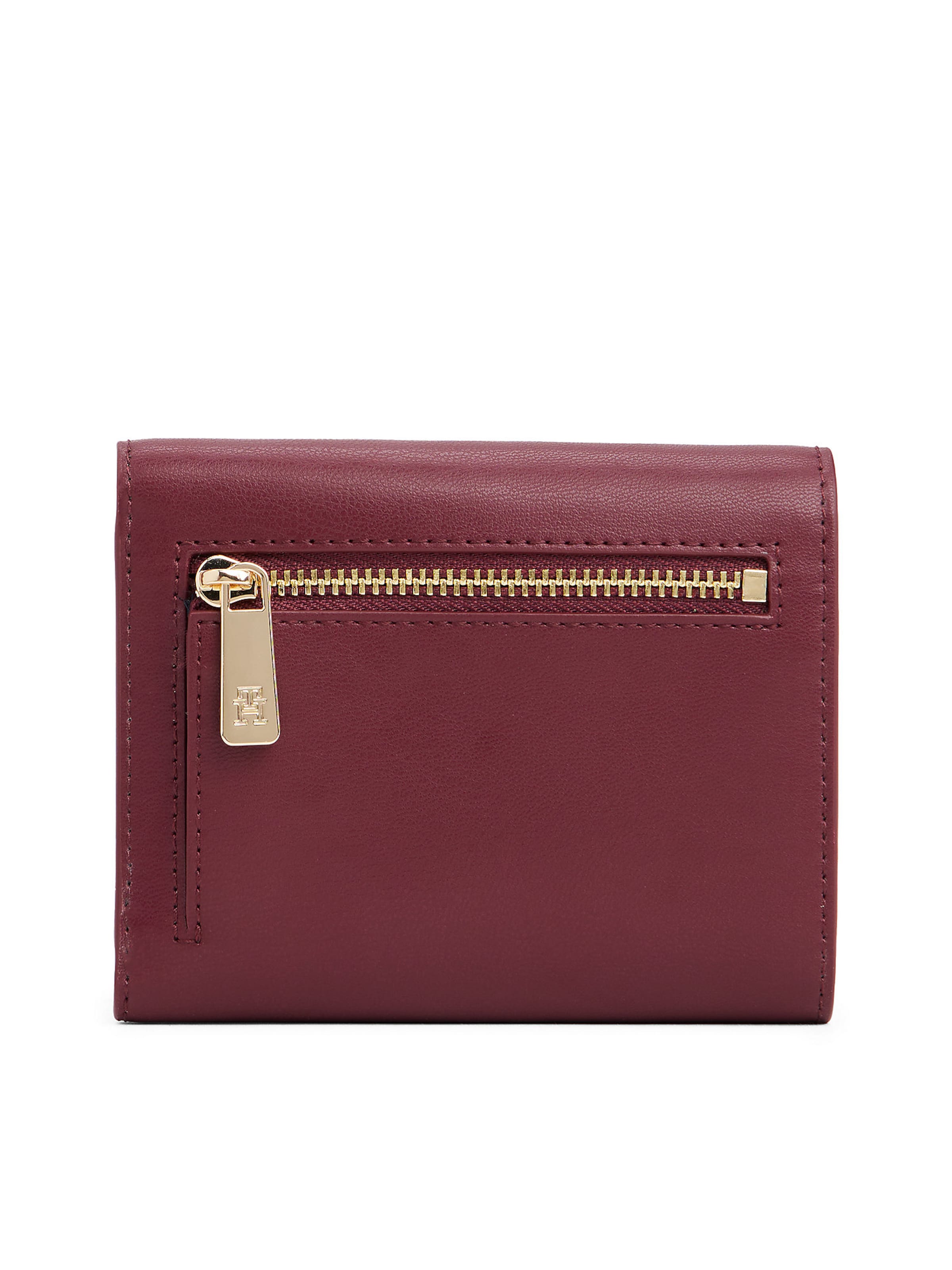 TOMMY HILFIGER Portemonnaie in Rot