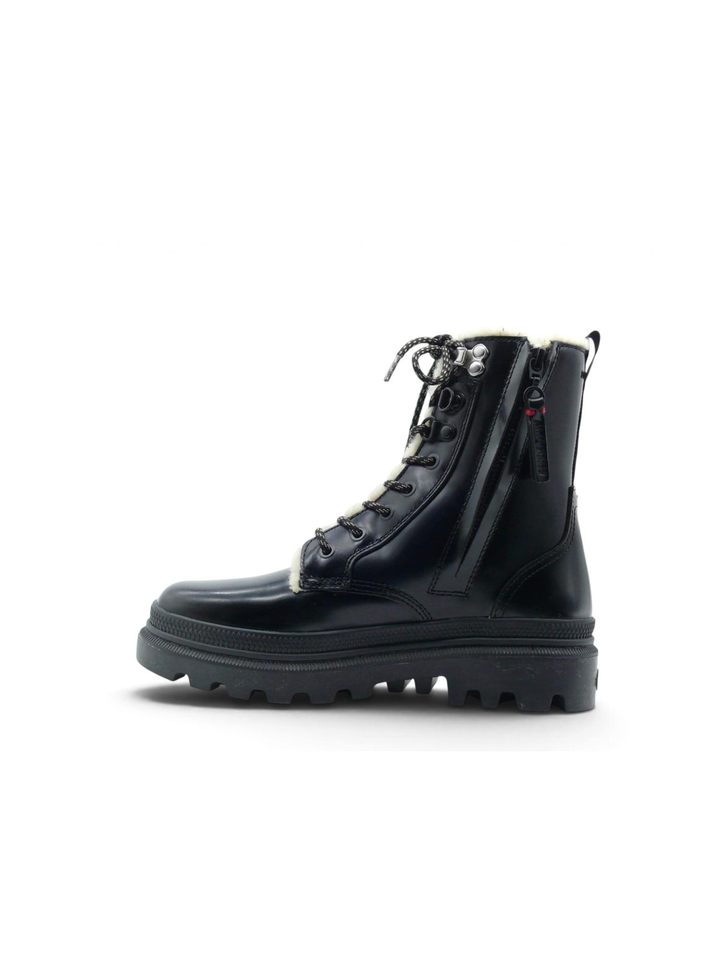 Palladium - Botim com fivela 'Palladium Pallatrooper Off WL – Femme' em preto