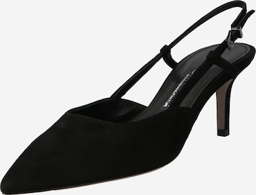 Kennel & Schmenger Slingback pumps 'ROME' i svart: framsida