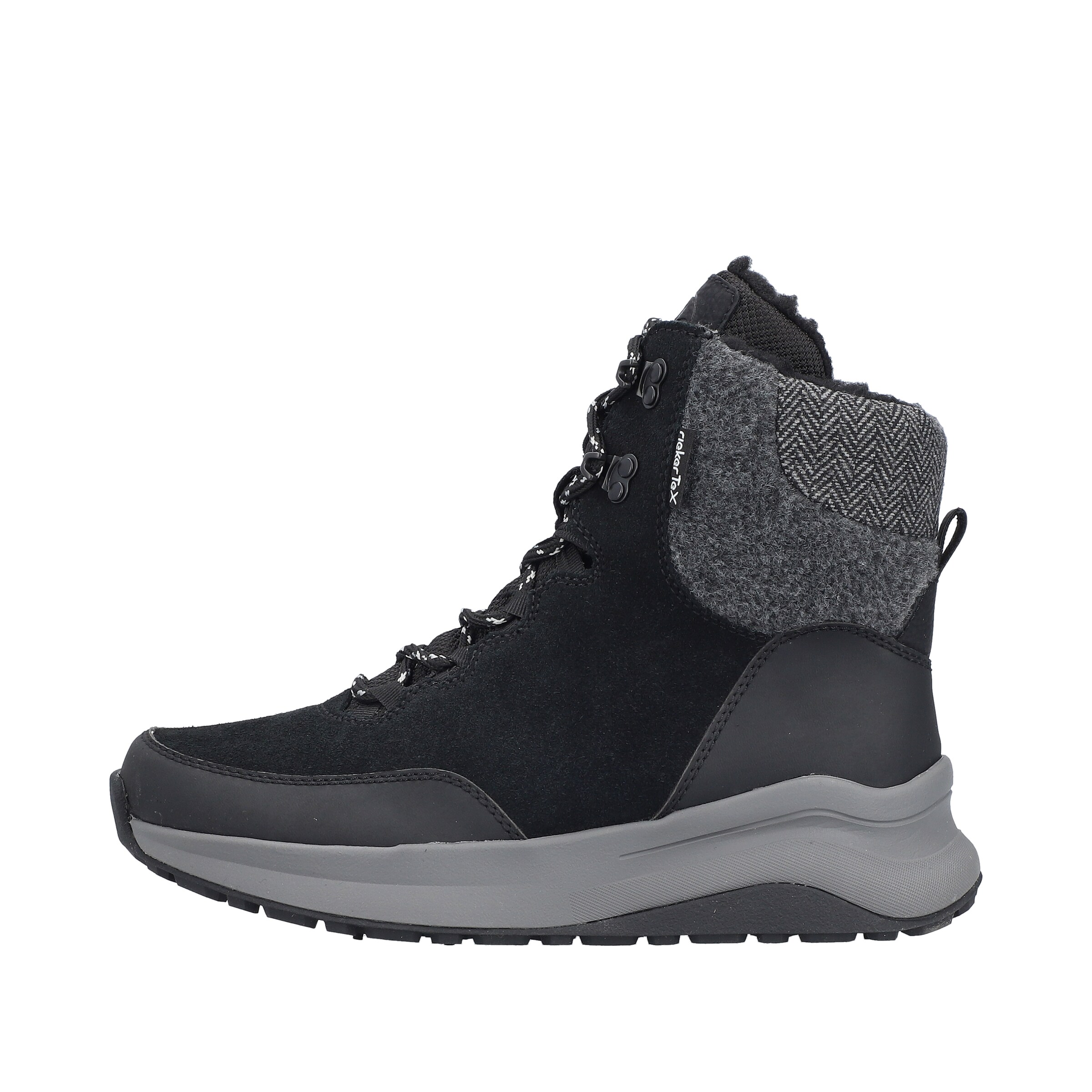 Bottines à lacets 'Z0926' Rieker en noir