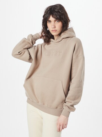 Sweat de sport aim'n en marron : devant