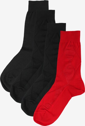 ROGO Socken in Schwarz: predná strana