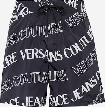 Versace Jeans Couture tavaline Püksid, värv must: eest vaates