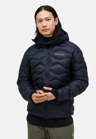 PEAK PERFORMANCE Outdoorjacke 'Helium' in Schwarz: Vorderseite