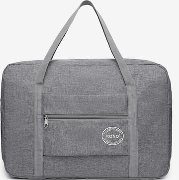 Kono Travel Bag in Grey: front