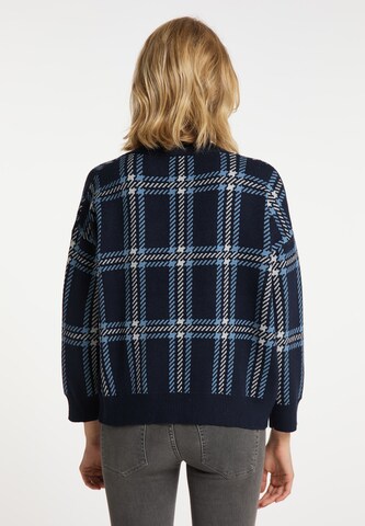 usha BLUE LABEL Strickjacke in Blau