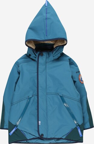 FINKID Weatherproof jacket 'TALVINEN HUSKY' in Blue: front