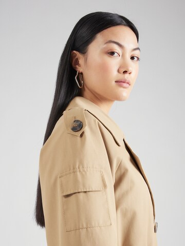 Manteau mi-saison 'ELLIE' NÜMPH en beige