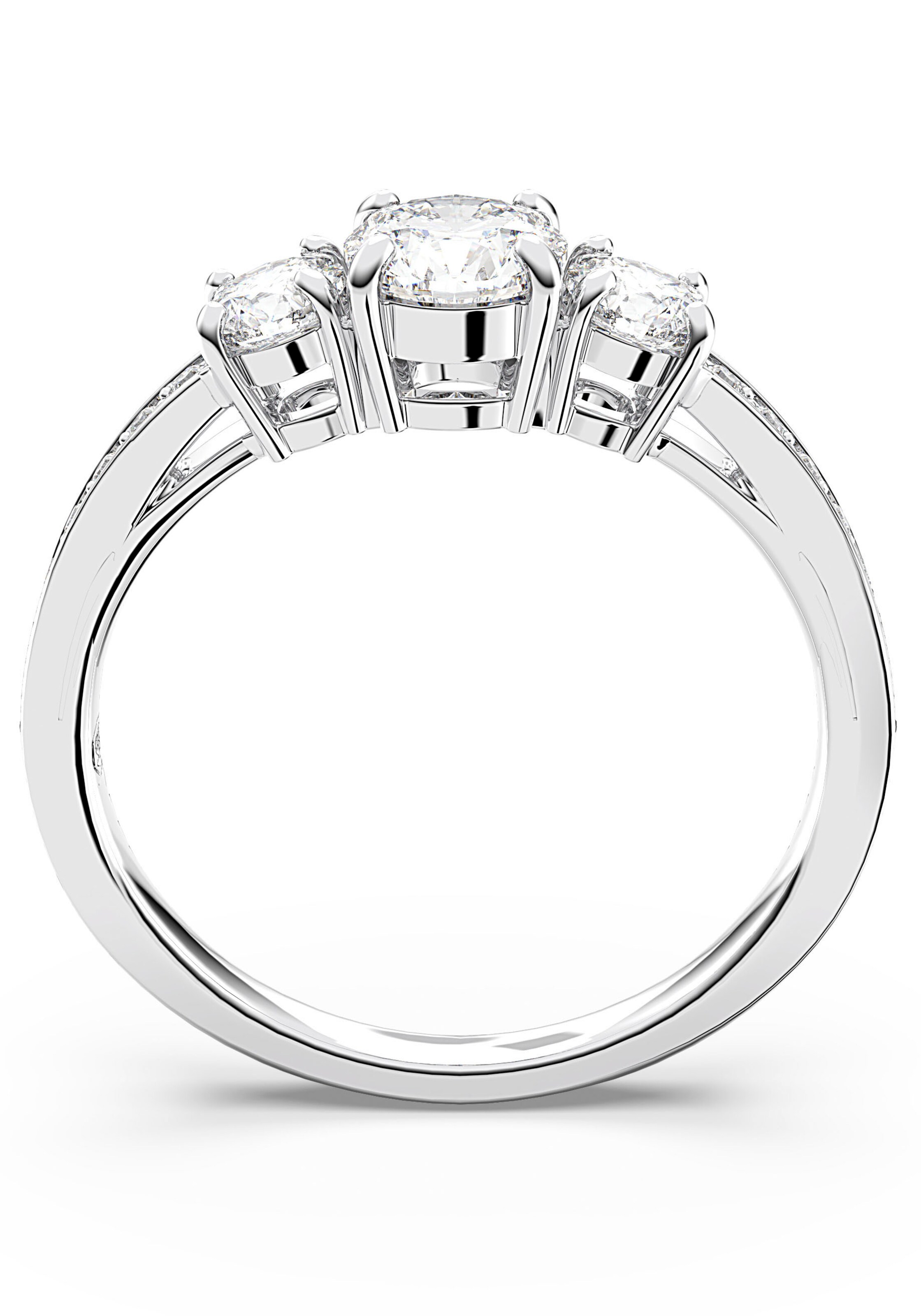 Swarovski Ring in Silber