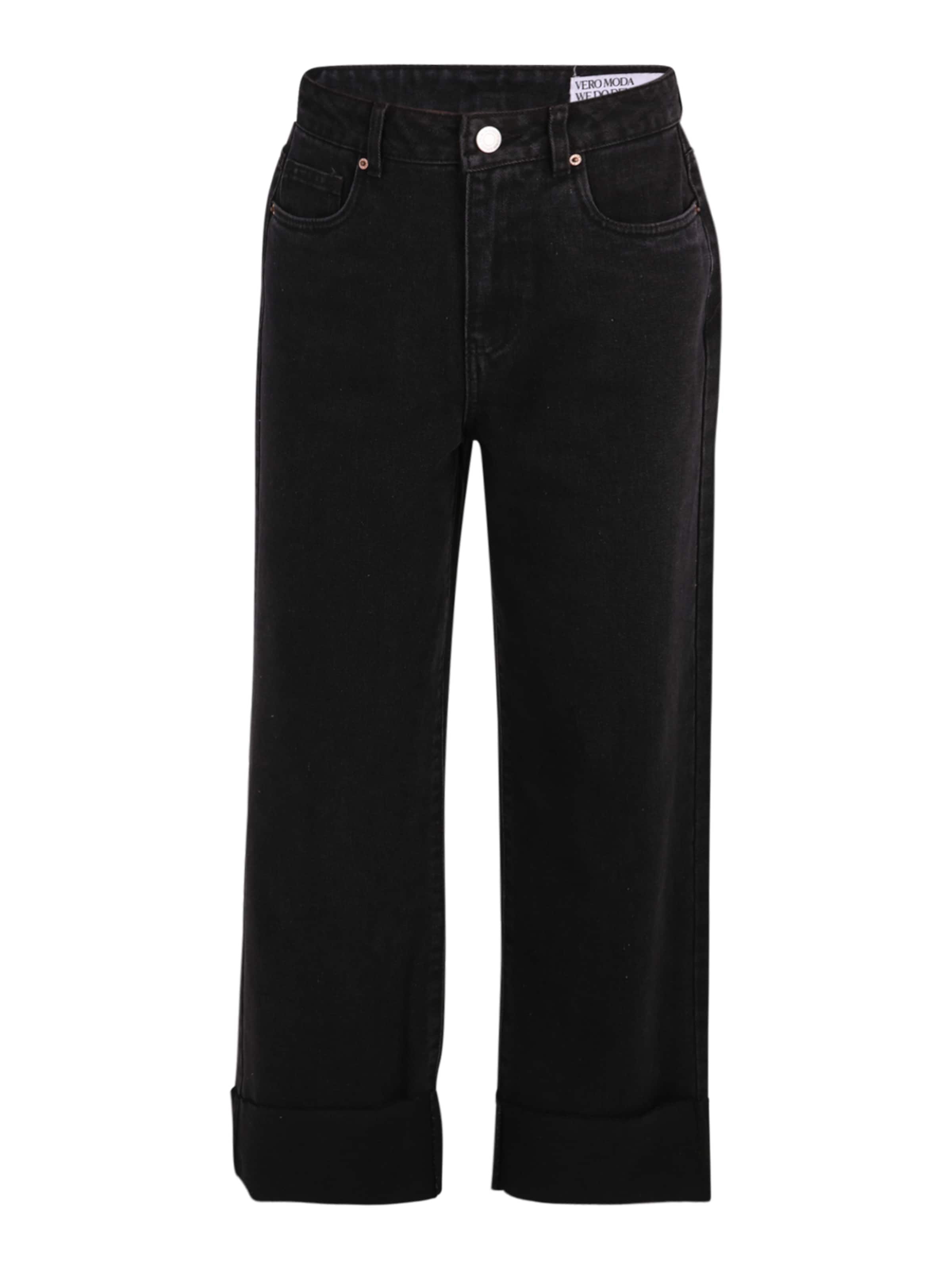 Loosefit Jean 'VMKATHY' Vero Moda Petite en noir : devant