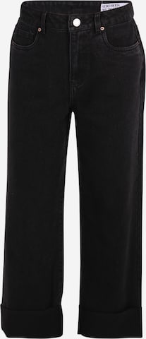 Vero Moda Petite Loosefit Farkut 'VMKATHY' värissä musta: etupuoli