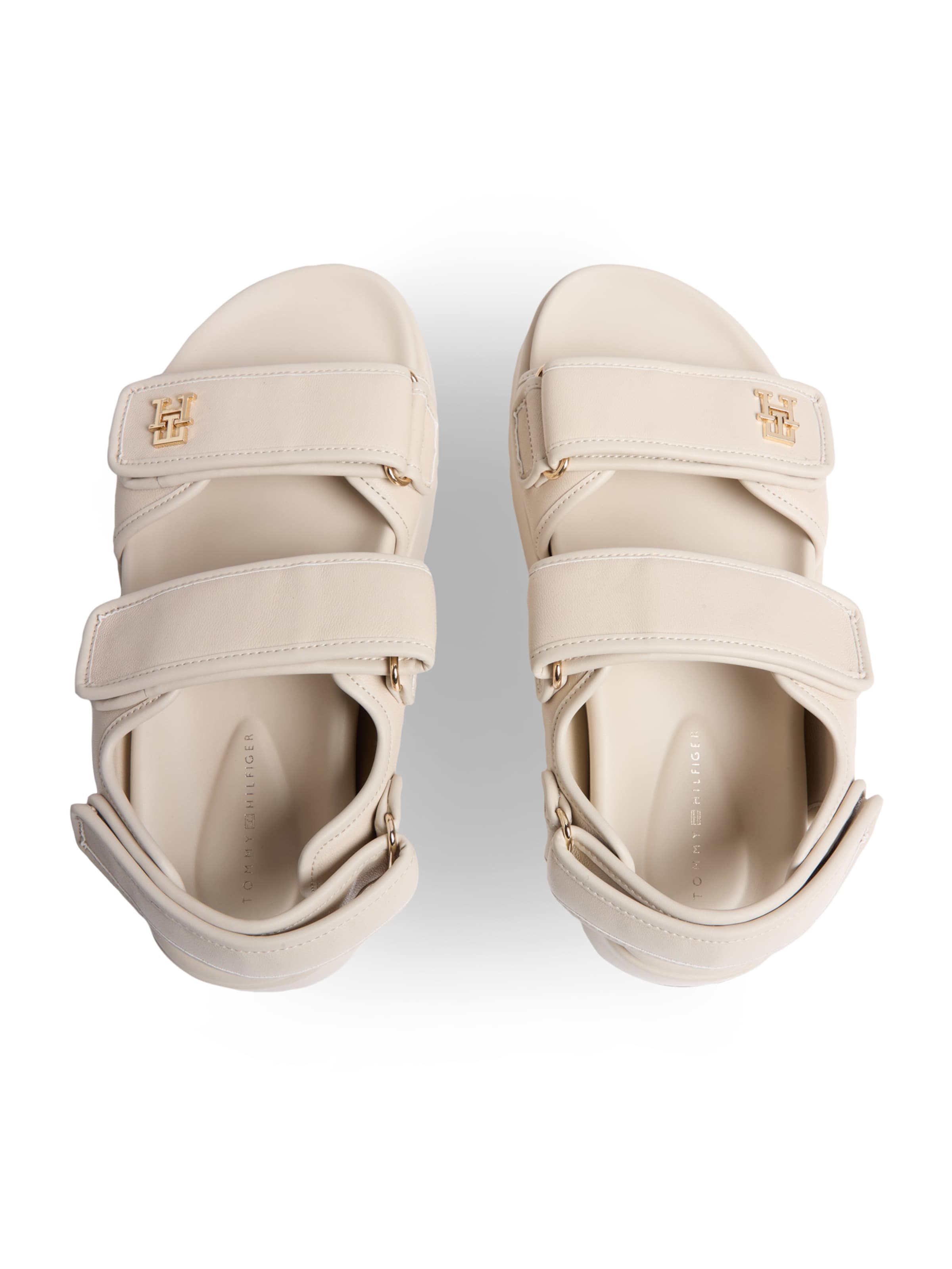 TOMMY HILFIGER Sandały w kolorze beżowy