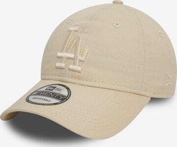 NEW ERA Cap 'NOS LEAGUE ESS 9TWENTY LOSDOD' in Beige: front