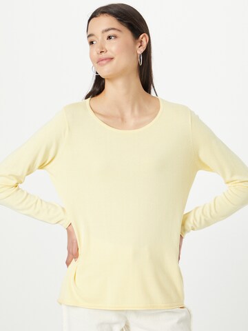 BLUE SEVEN Sweater in Yellow: front