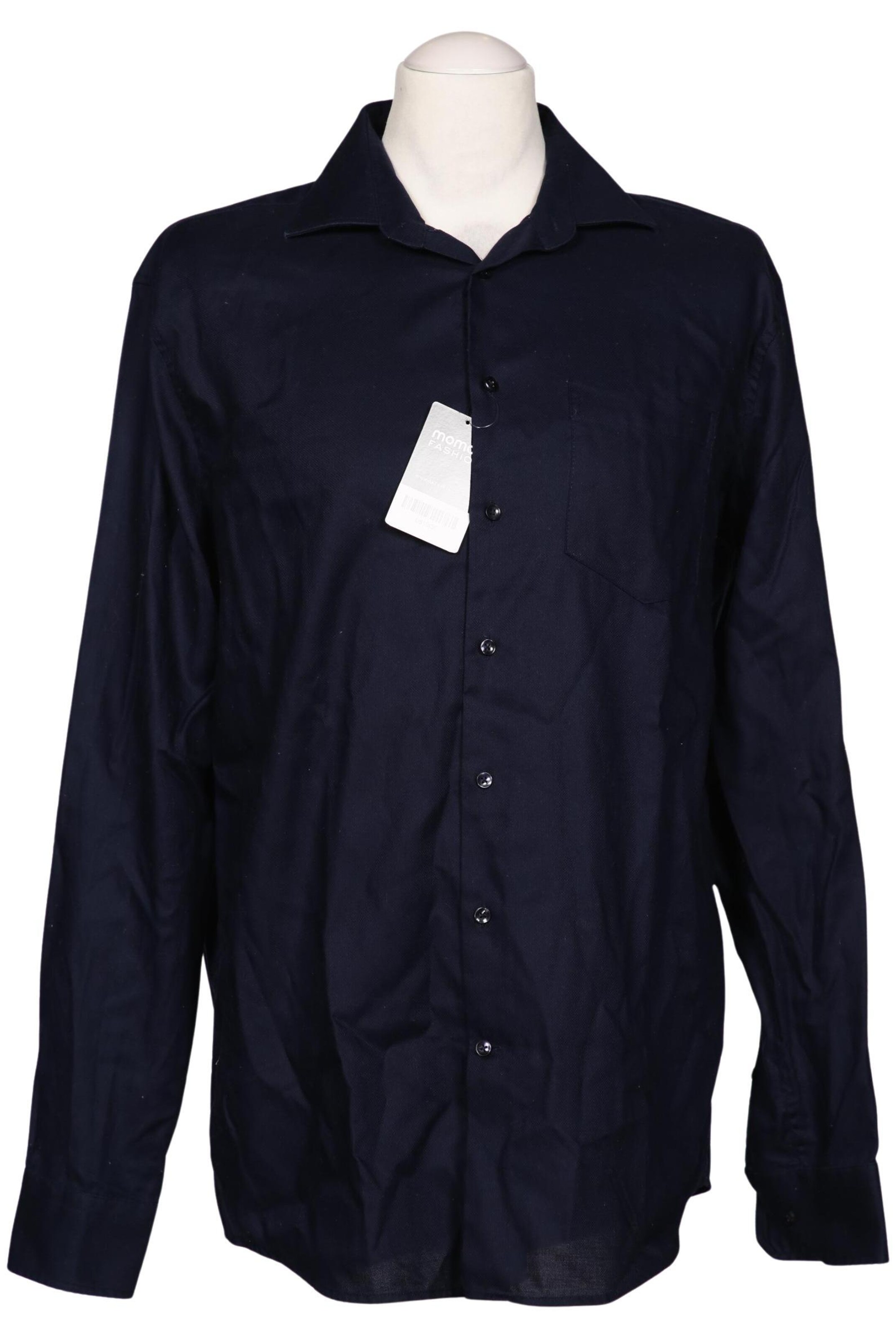 SEIDENSTICKER Button Up Shirt in L in Blue: front