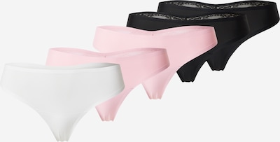 Siaurikės iš Hunkemöller, spalva – šviesiai rožinė / juoda / balta, Prekių apžvalga