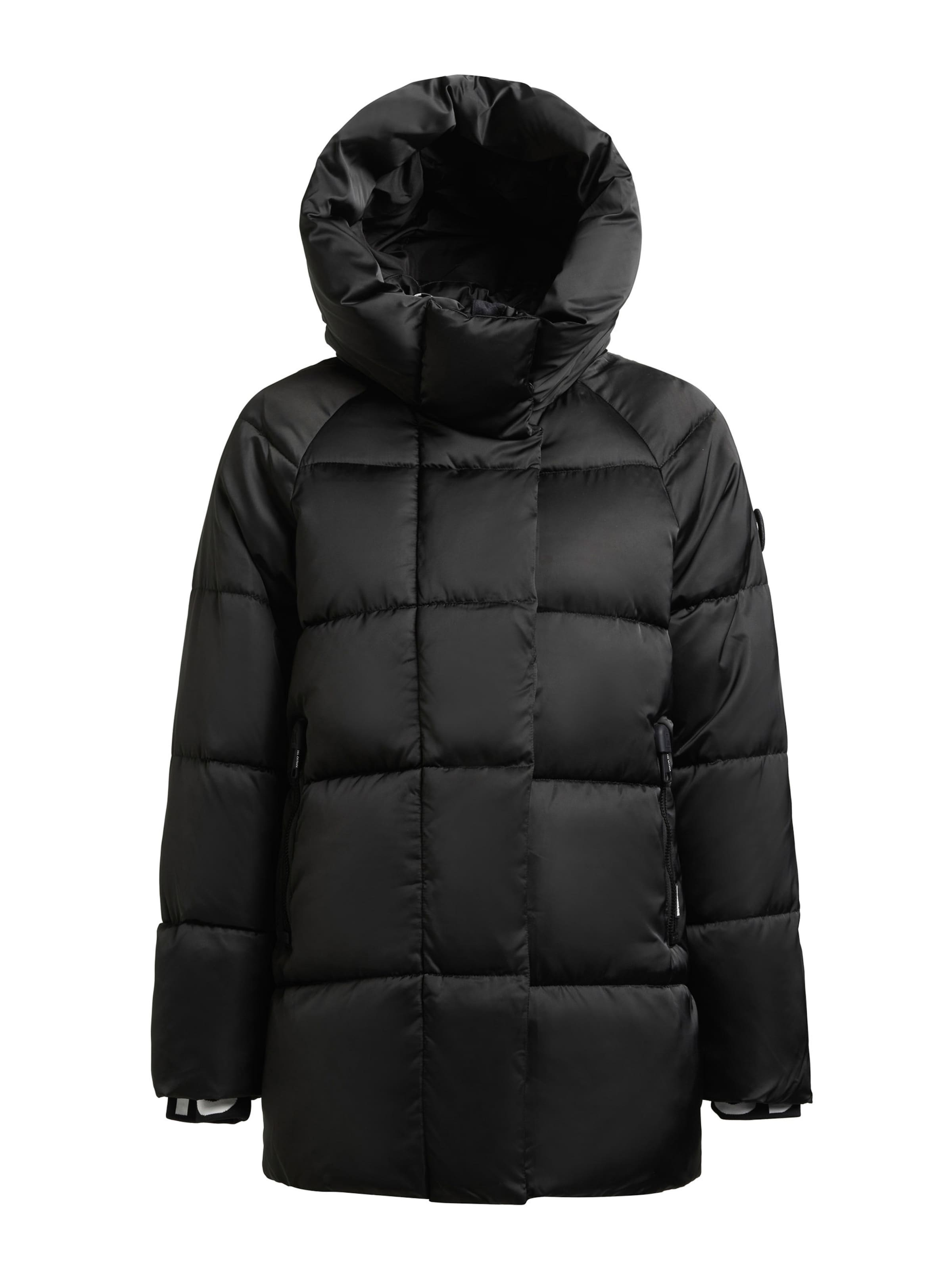 khujo Winter jacket 'Suda' in Black: front