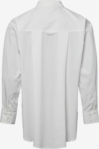 IIQUAL Regular Fit Skjorte 'RANGER' i hvid