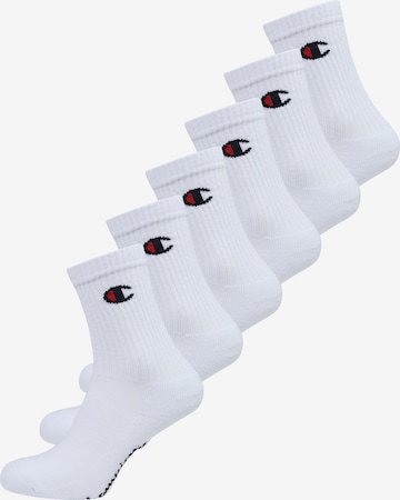 Champion Authentic Athletic Apparel Ponožky - biela: predná strana