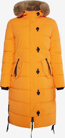 Manteau d’hiver MYMO en orange : devant
