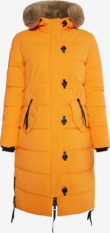 MYMO Winter coat in Orange: front