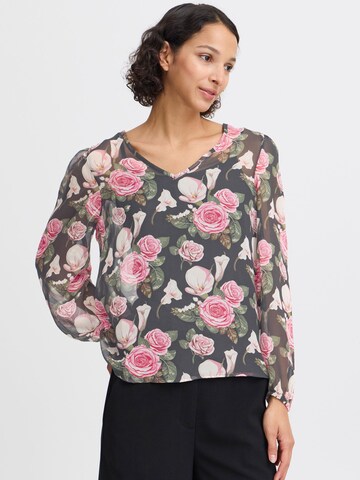 Camicia da donna 'Irosemarin' di b.young in colori misti: frontale