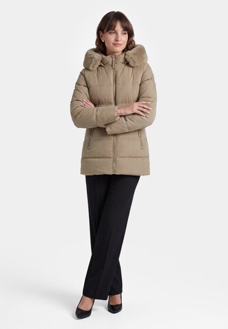 Usha Winter Jacket in Brown