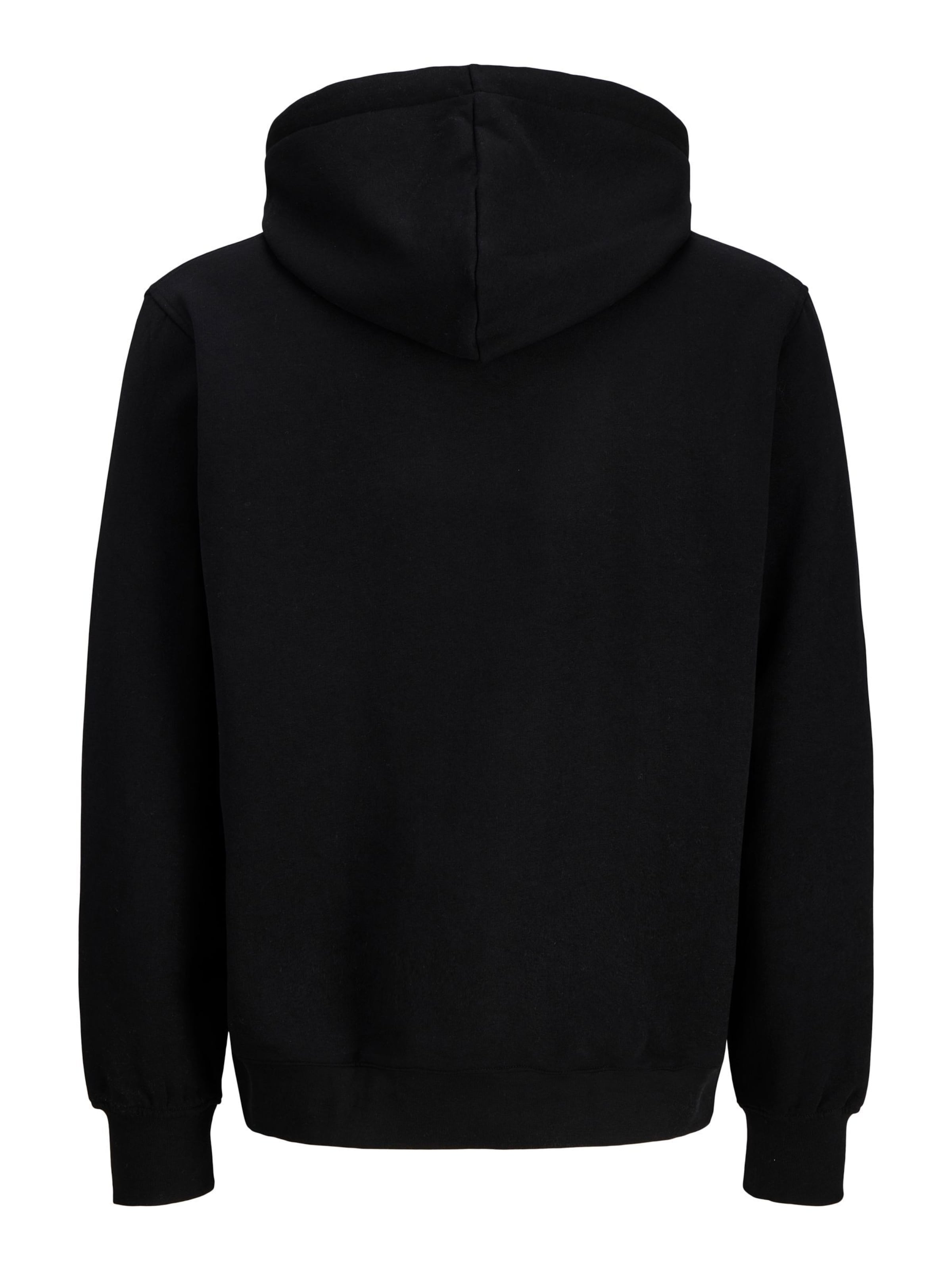 Felpa 'JJESOHO' di Jack & Jones Plus in nero