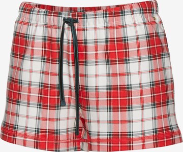 LASCANA - Calças de pijama em vermelho