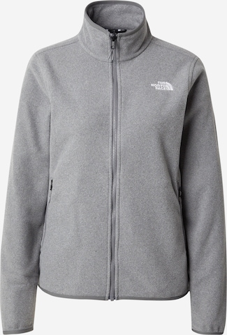 THE NORTH FACE Функциональная флисовая куртка 'GLACIER' в Серый: спереди