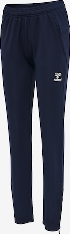 Hummel Workout Pants 'Poly' in Blue