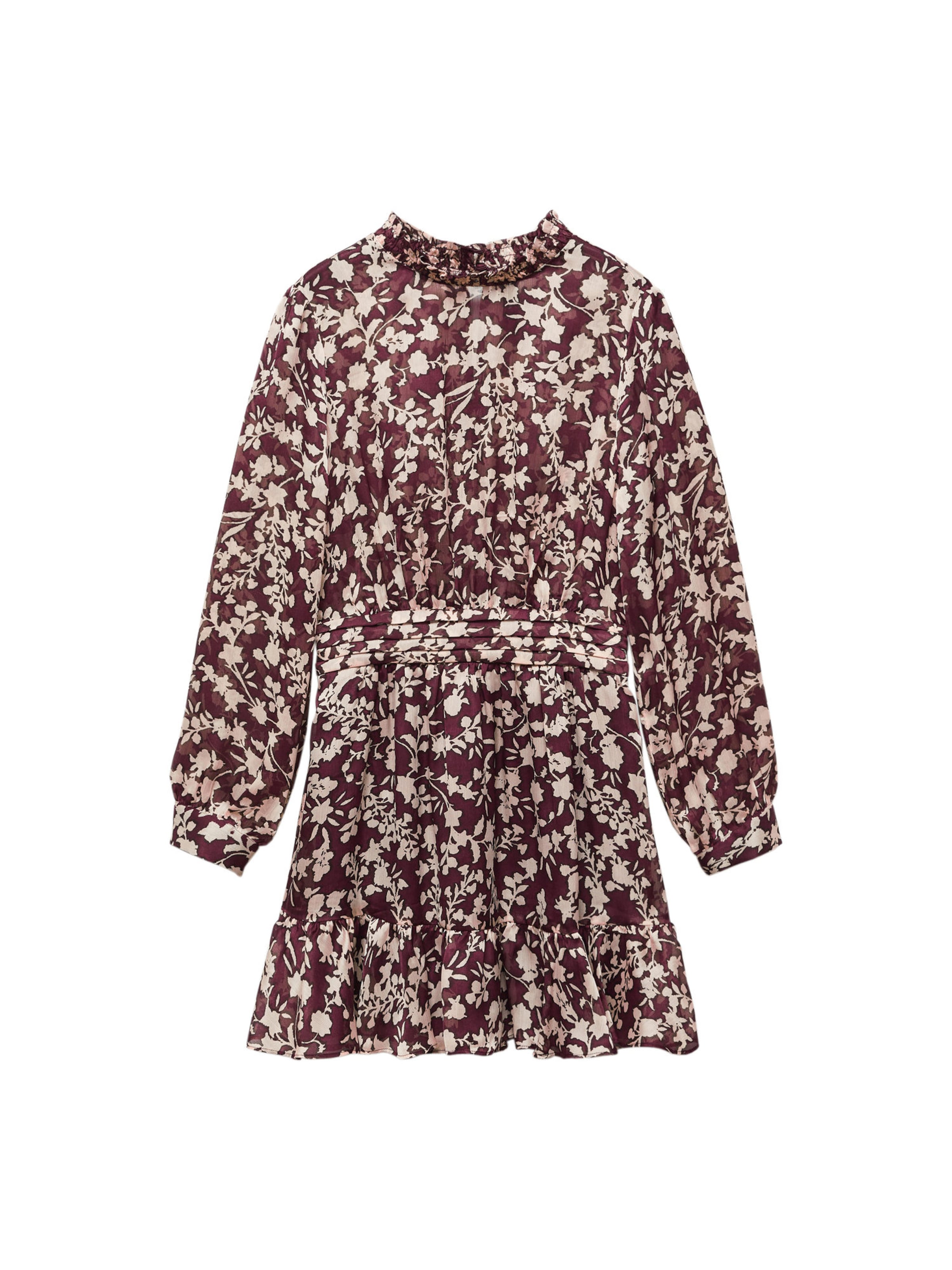 MANGO Dress Berry in Dark Red ABOUT YOU