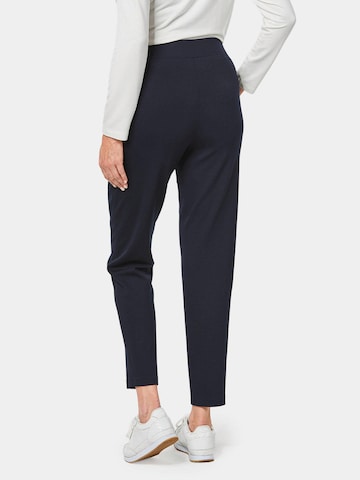 Goldner Slimfit Broek 'MARTHA ' in Blauw