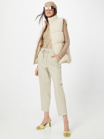 Effilé Pantalon 'V-EASY' GAP en beige