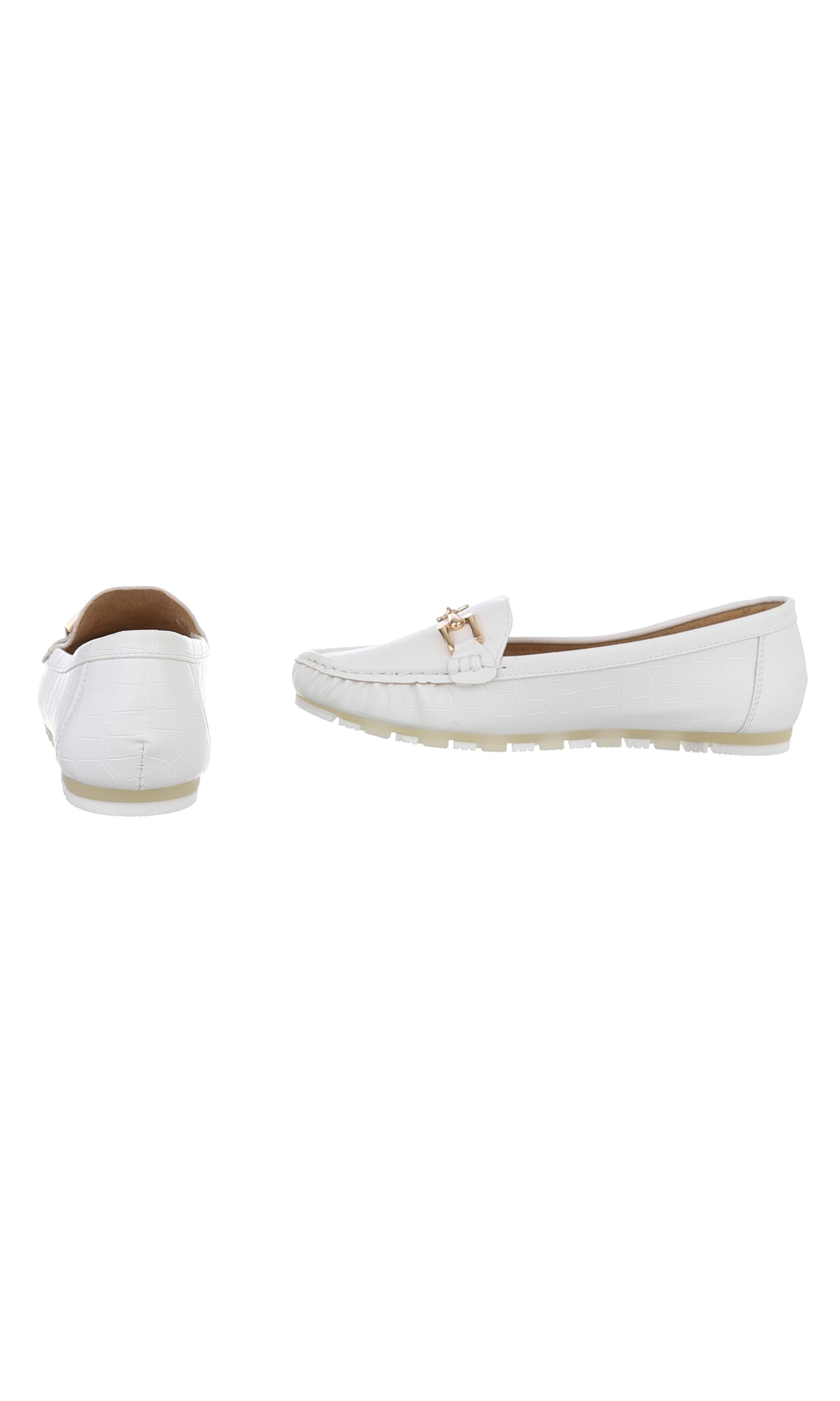 Ital-Design Slipper in Weiß