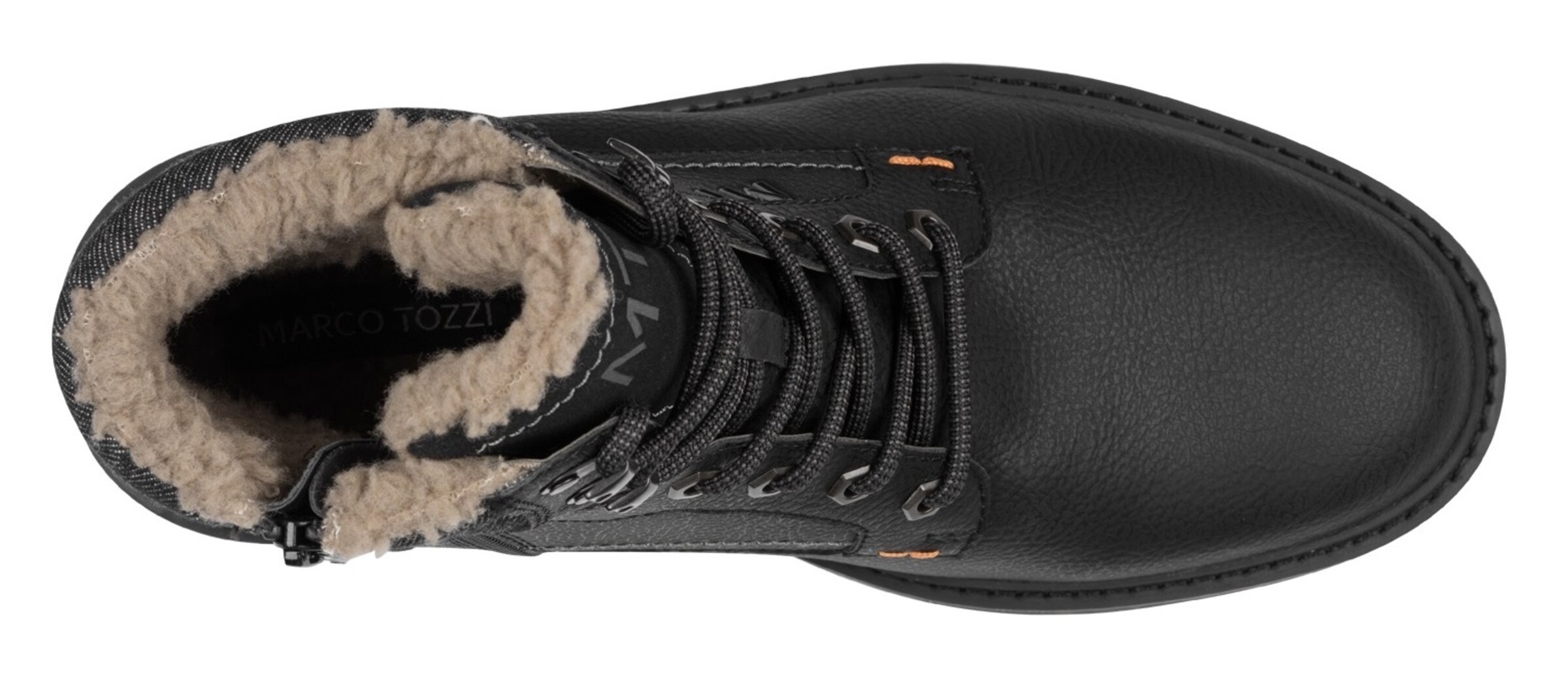 MARCO TOZZI Lace-Up Boots in Black
