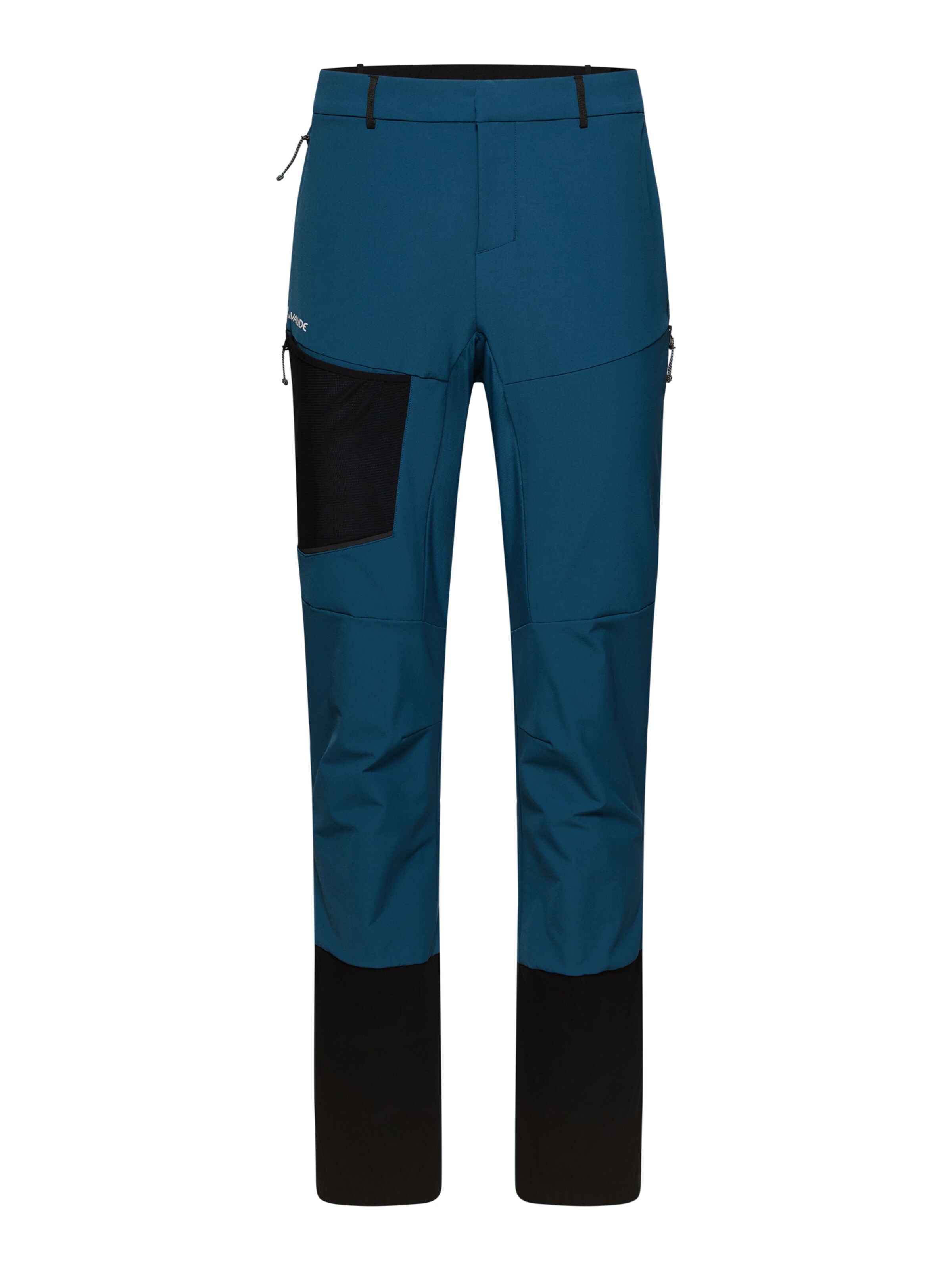 VAUDE Regular Outdoor trousers 'Marice' in Blue: front
