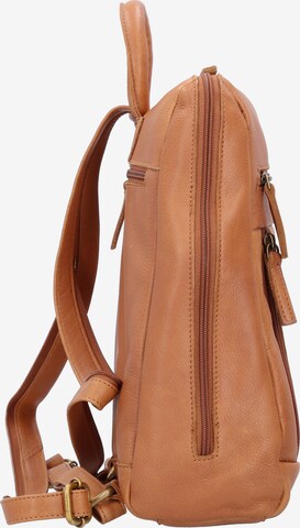Greenland Nature Backpack 'City' in Brown