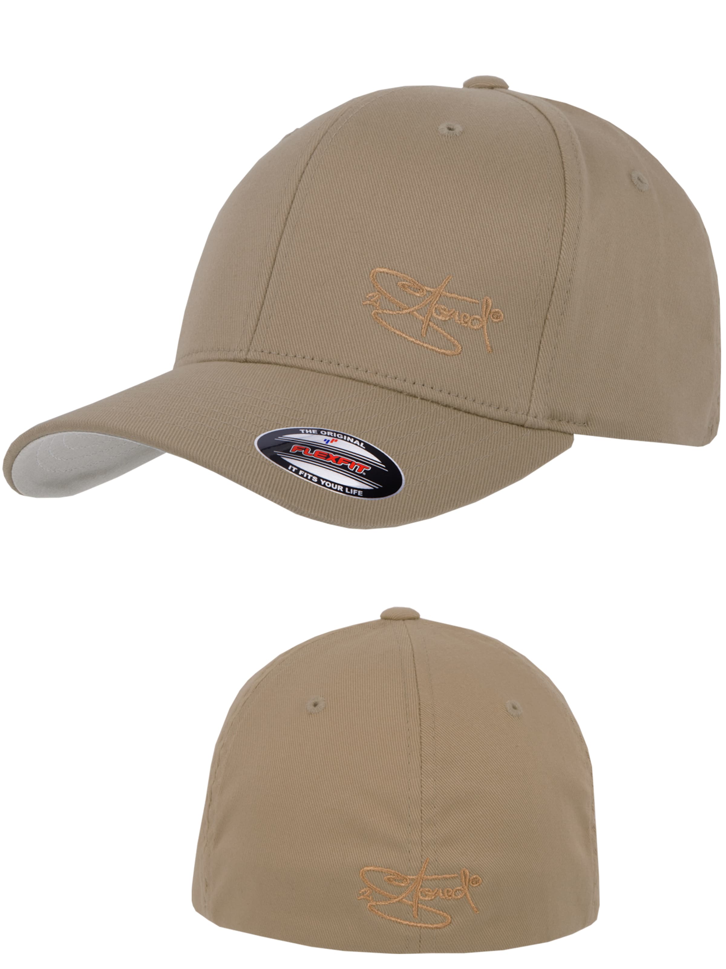 2Stoned Cap 'Flexfit Wooly Combed Classic' in Green